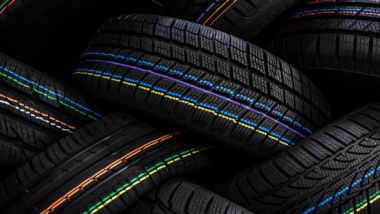 Strisce colorate sui pneumatici: ''binari'' logistici