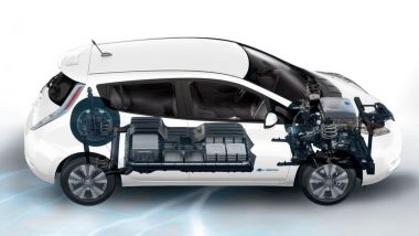 Studio Castrol sulle EV: le batterie di Nissan Leaf
