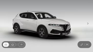 Su Tonale ''base'', i cerchi da 17''