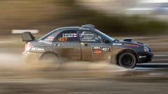 Subaru Impreza WRZ STI da rally con V8 Ferrari, il video Instagram