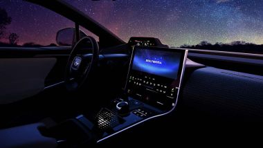 Subaru Solterra 2022: gli interni