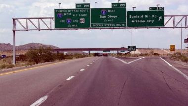 Sui tratti rurali, in Arizona il traffico &egrave;... fluido