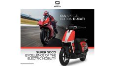 SuperSoco CUx: il primo scooter elettrico con licenza Ducati 
