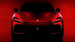 SUV Ferrari Purosangue: su Twitter la foto del frontale