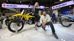 Suzuki DR-Z4S e DR-Z4SM nel video live da EICMA 2024