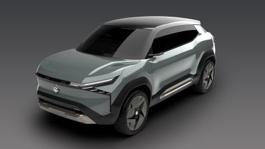 Suzuki eVX Concept, visuale di 3/4 anteriore