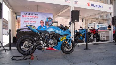 Suzuki GSX-8R Legend Edition: la moto dedicata a Loris Capirossi