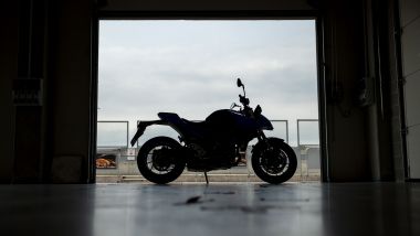 Suzuki GSX-8S: la silhouette