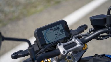 Suzuki GSX-S1000 EVO, il display TFT è la vera evoluzione