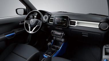 Suzuki Ignis Hybrid 2020, gli interni