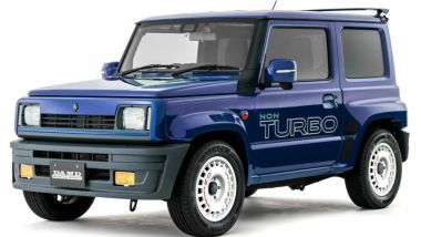Suzuki Jimny con kit Piccolo 5 si ispira alla Renault 5 Turbo