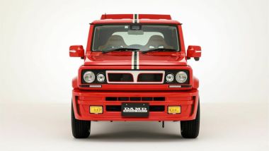 Suzuki Jimny con kit Piccolo Δ, il frontale
