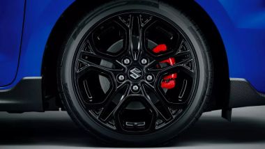 Swift Sport Final Edition, cerchi da 17'' ma non solo