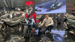 SYM ADX TG 400, lo scooter adventure in video da EICMA 2023