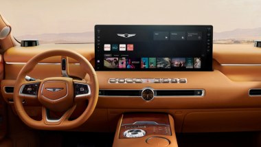 Tecnologia di bordo: l'abitacolo delle Genesis GV90