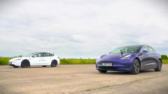 Tesla Model 3 Performance drag race: new vs old in video