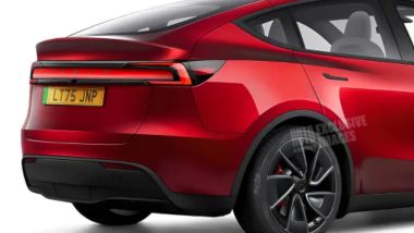 Tesla Model Y 2025, i rendering di Auto Express