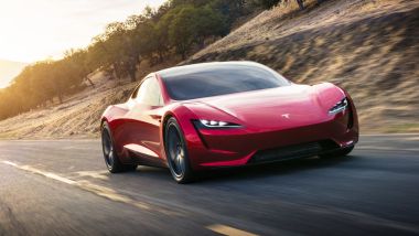 Tesla Roadster, il missile elettrico da 400 e passa km/h