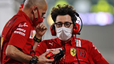 Test Bahrain 2021, Mattia Binotto (Ferrari)