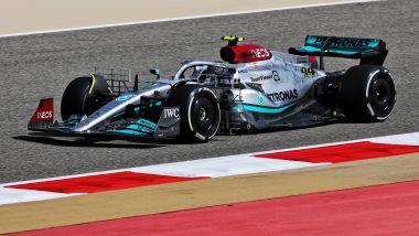 Test Bahrain 2022: Lewis Hamilton (Mercedes)