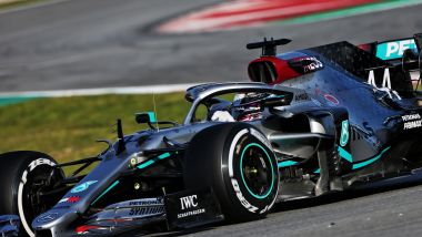 Test Barcellona F1 2020, Lewis Hamilton (Mercedes)