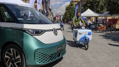 Test drive di auto elettriche Volkswagen a BikeUp