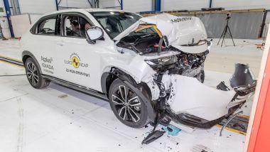 Test Euro NCAP 2022: i test su Honda HR-V