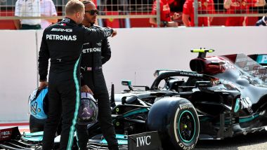 Test F1 2021: Valtteri Bottas e Lewis Hamilton (Mercedes)