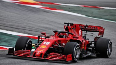 Test F1 Barcellona 2020, Charles Leclerc (Ferrari)