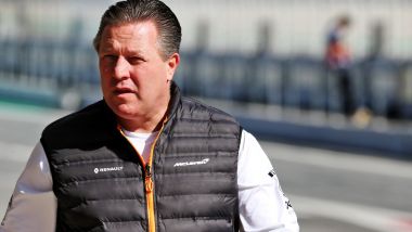 Test invernali F1 2020, Barcellona, Zak Brown, team principal McLaren