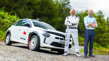 Test Lancia Ypsilon Rally 4 HF: Miki Biasion e Luca Napolitano
