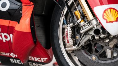 Test Mandalika 2022, impianto frenante Ducati by Brembo