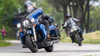 Test ride Harley-Davidson durante il Biker Fest International di Lignano Sabbiadoro