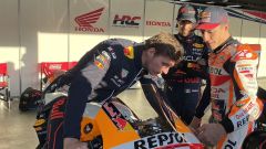 Max Verstappen e Marc Marquez protagonisti della festa Honda a Motegi
