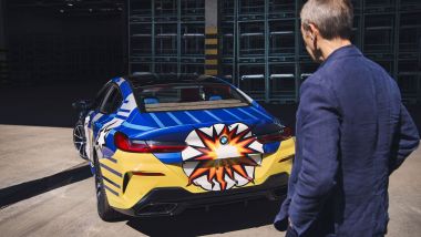 The 8 x Jeff Koons: la BMW M850i dell'artista statunitense