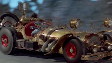 The Pinchcliffe Grand Prix: Il Tempo Gigante, l'auto del protagonista