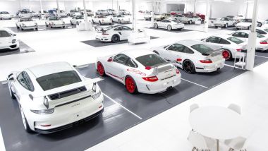 The White Collection, oltre 50 Porsche di alto valore (Foto: RM Sotheby's)