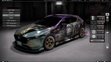 Tokyo Xtreme Racer, una delle auto da personalizzare