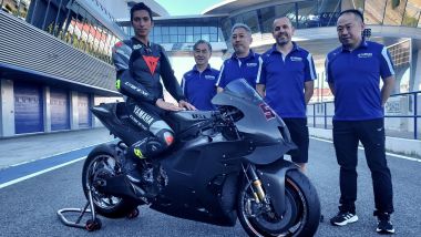 Toprak Razgatlioglu ai test privati di Jerez 2023 con la Yamaha M1