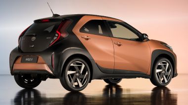 Toyota Aygo X Hybrid: 3,78 metri di lunghezza