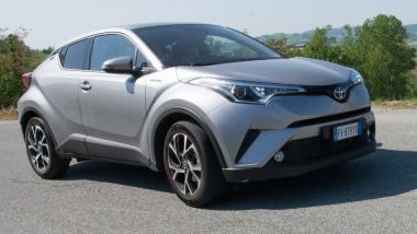 Toyota C-HR: ibrida, ma anche ibrida a metano