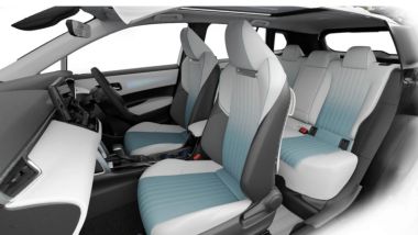 Toyota Corolla Cross Weekend Coast: l'abitacolo riprogettato del concept