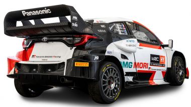 Toyota GR Yaris Rally1: il posteriore
