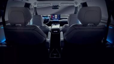 Toyota Highlander: l'abitacolo punta su comfort e spazio, con finiture pregiate