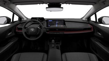 Toyota Prius 2023: abitacolo moderno, confortevole e super connesso
