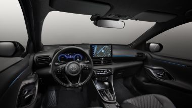 Toyota Yaris 2024 Premiere Edition, gli interni