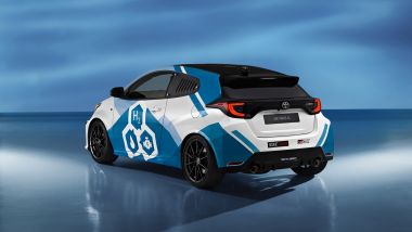 Toyota Yaris H2: il prototipo sportivo che brucia idrogeno in un motore a pistoni