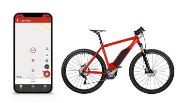 Trackting Bike, antifurto GPS, si gestisce tramite app