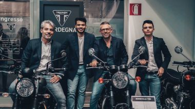 Triumph Motorcycles, l'inaugurazione del primo punto vendita di Sassari con PimaxCar Group