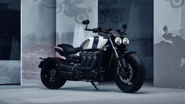 Triumph Rocket 3 R Evel Knievel - Tre quarti anteriore